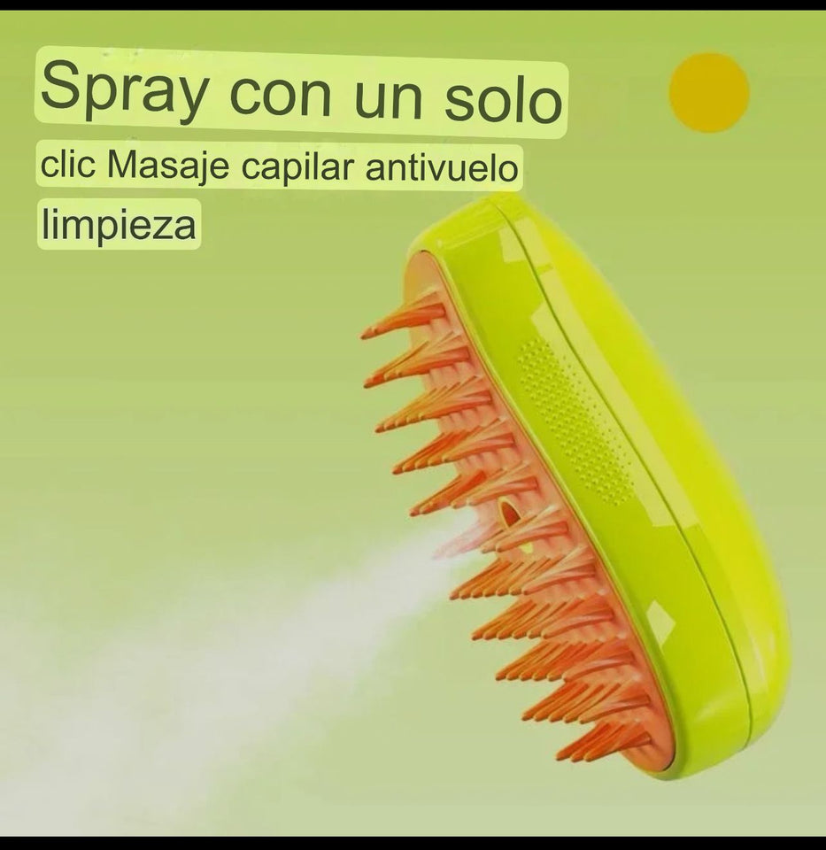 CEPILLO VAPORIZADOR PARA MASCOTAS